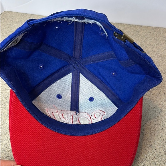 Pops Blue and Red Strapback Hat - Picture 6 of 6